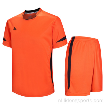 Goedkope volledig voetbalteam uniform set voor kinderen